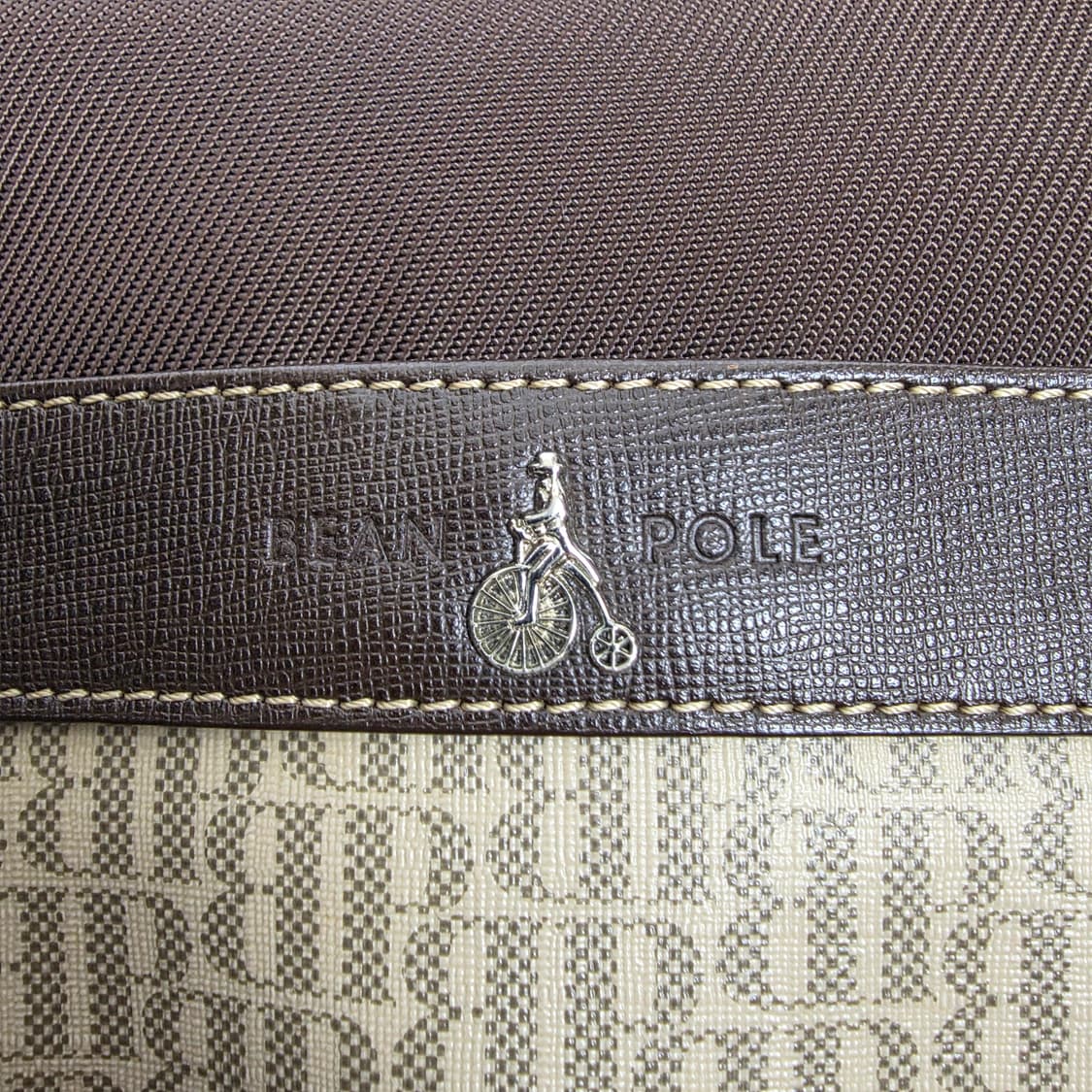 빈폴 BP 로고 패턴 크로스백 메신저백 브라운 상품이미지6