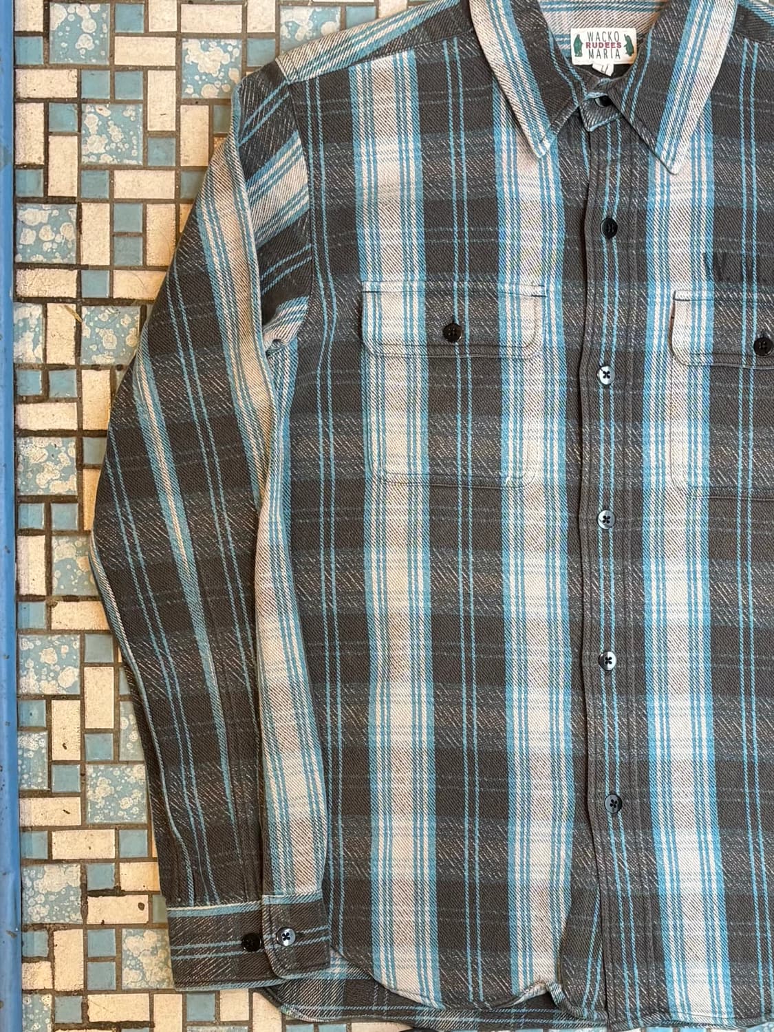 Wacko Maria 플란넬 셔츠 상품이미지4