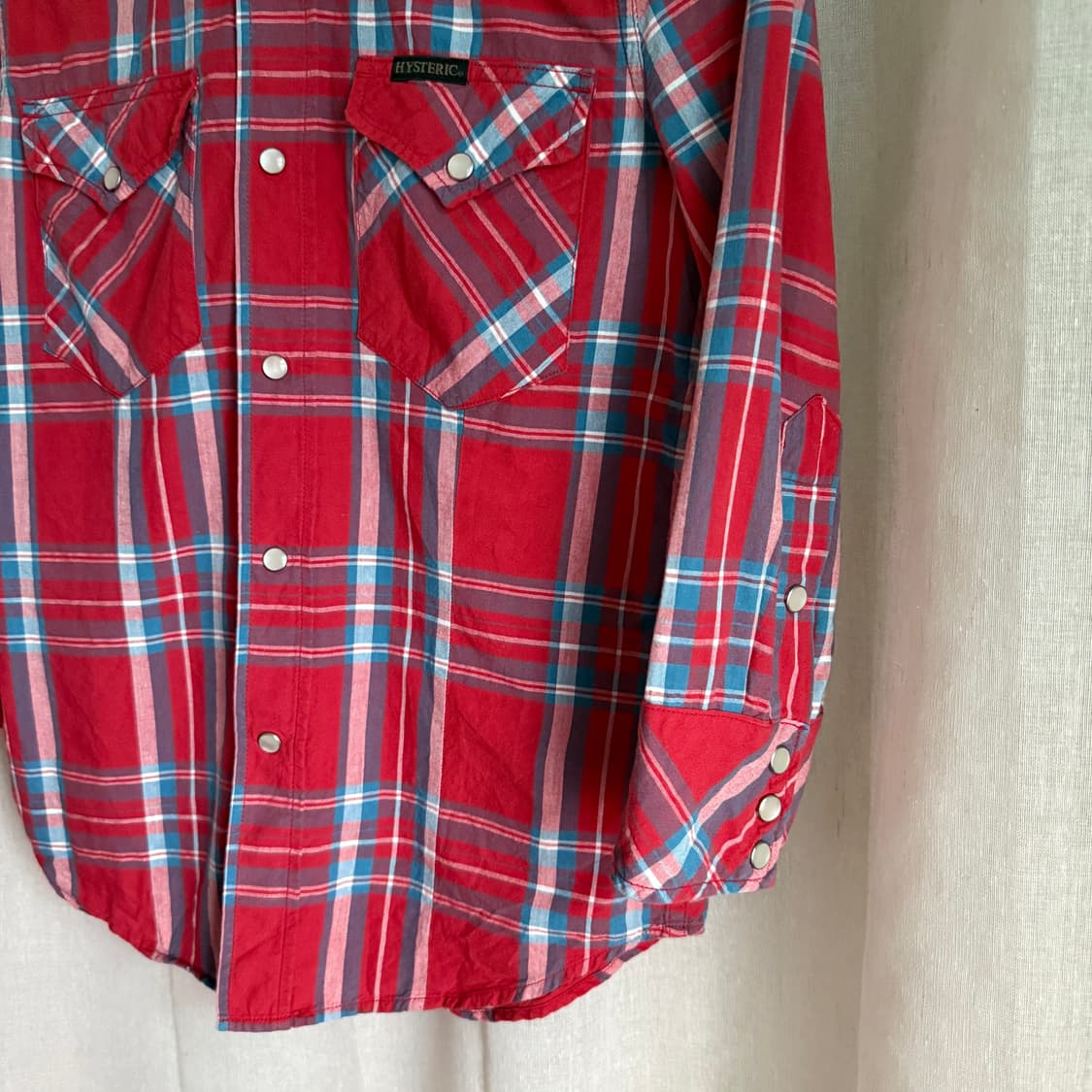 히스테릭글래머 체크 웨스턴 셔츠 상품이미지4