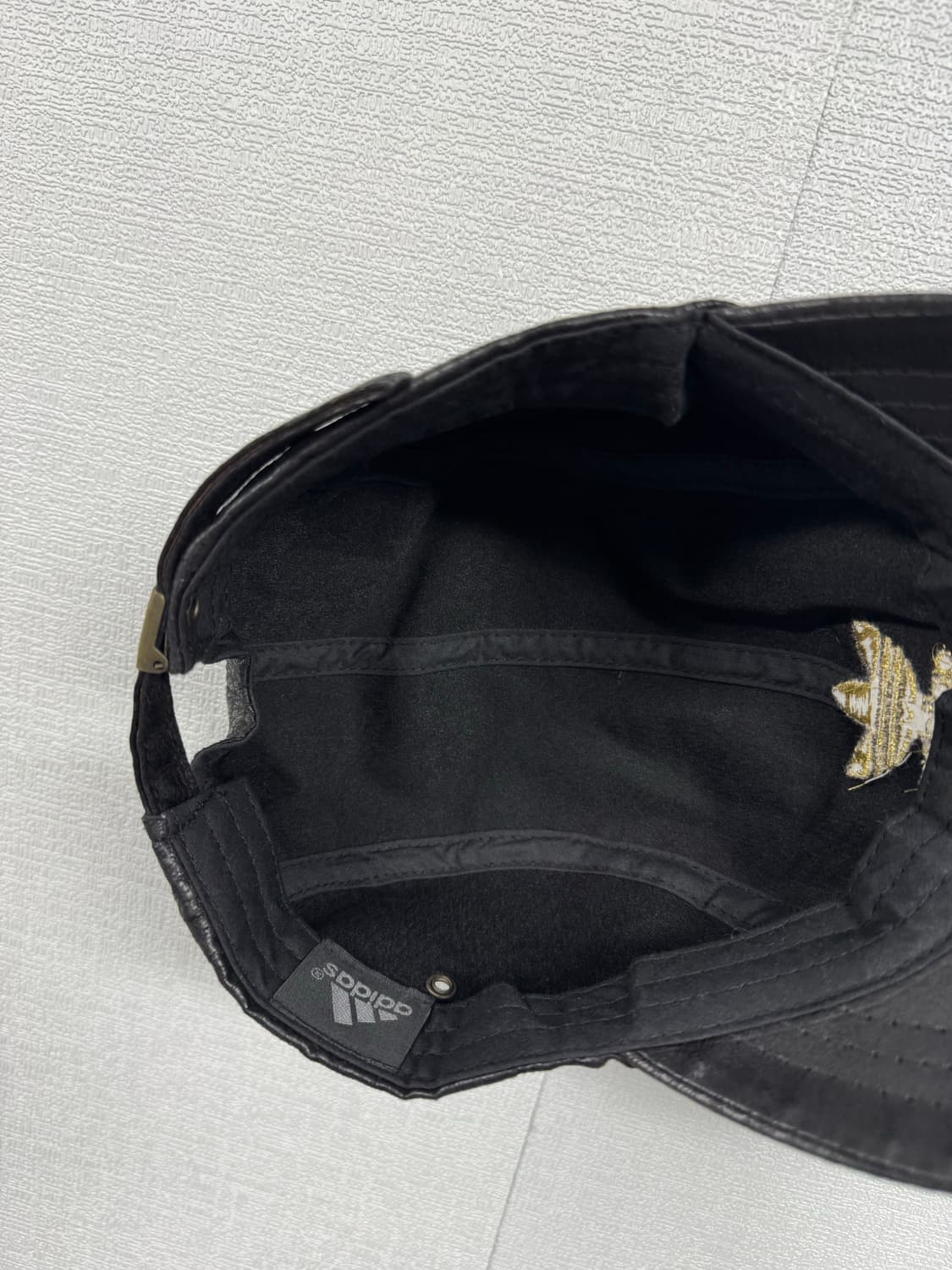 아디다스 빈티지 레더 볼캡 상품이미지6