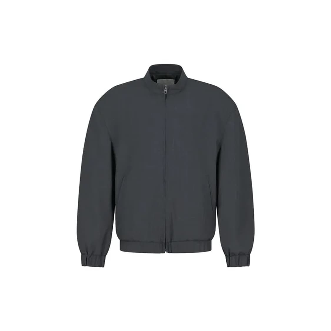 아모멘토 26ss 울 블루종 차콜 상품이미지2