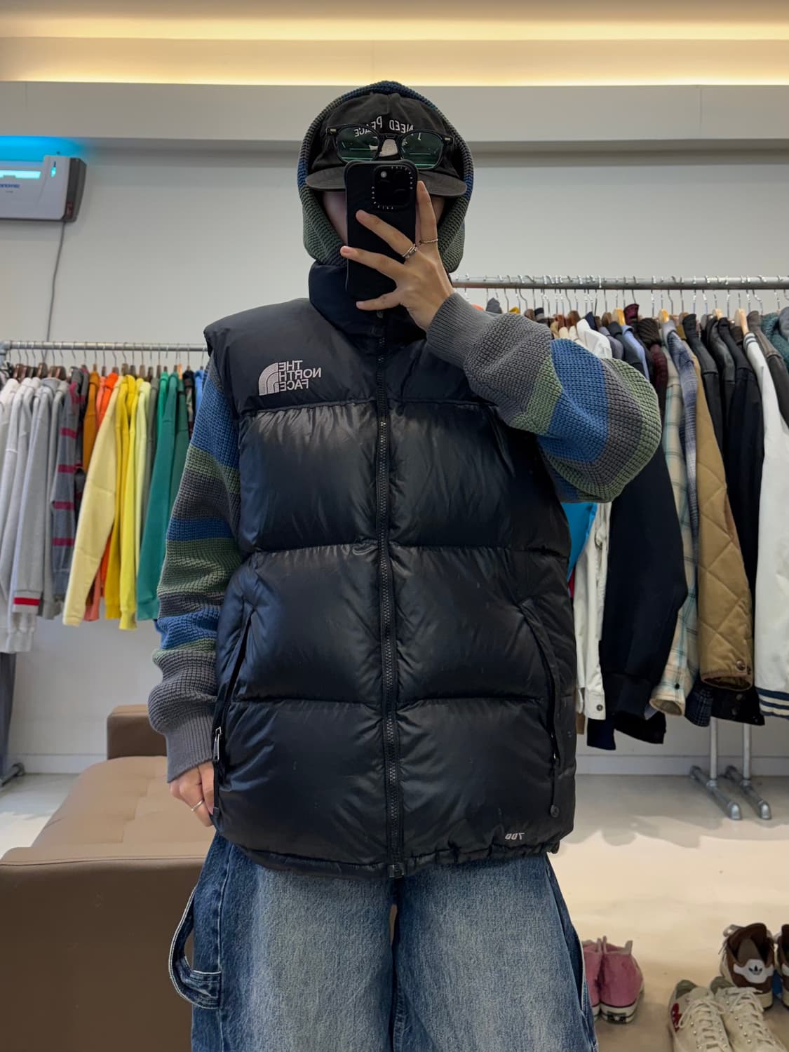 노스페이스 눕시 700 패딩 베스트 상품이미지5