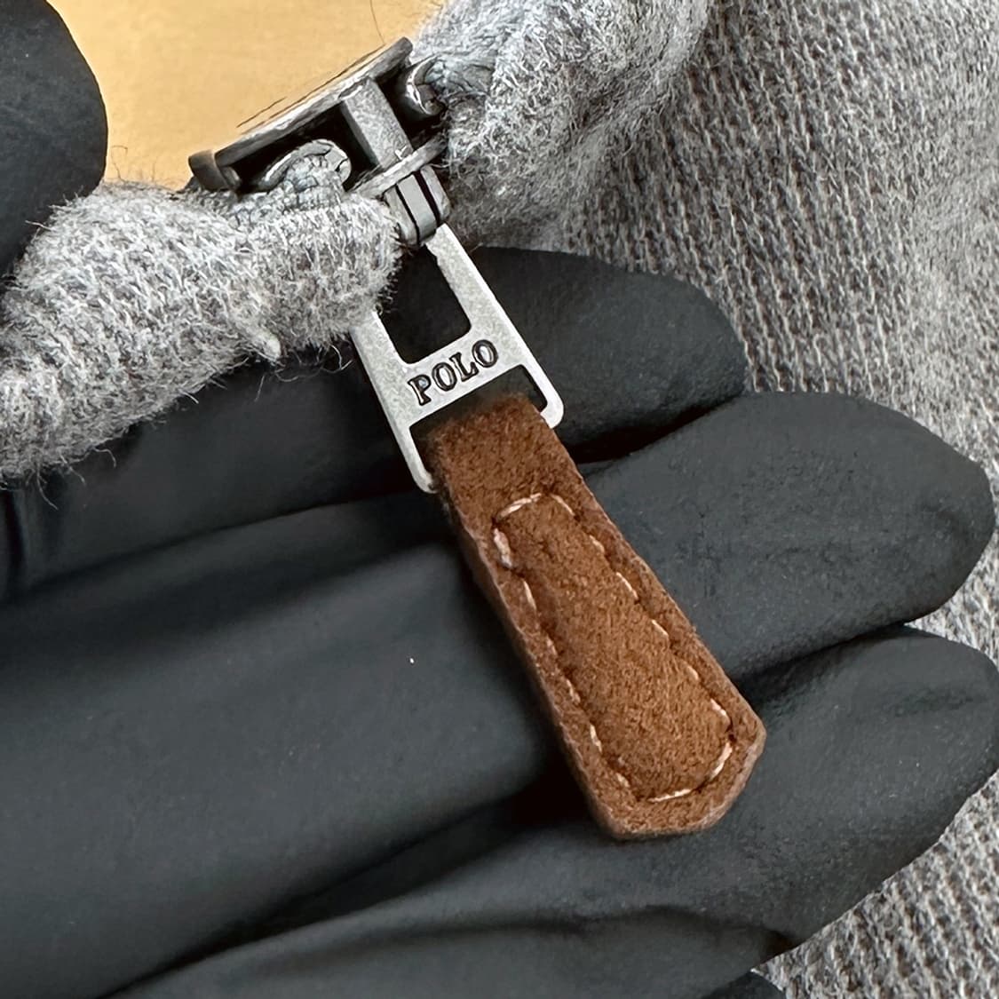 폴로 랄프로렌 코튼 멀티 포니 반집업 니트 스웨터 남성 XL 상품이미지4