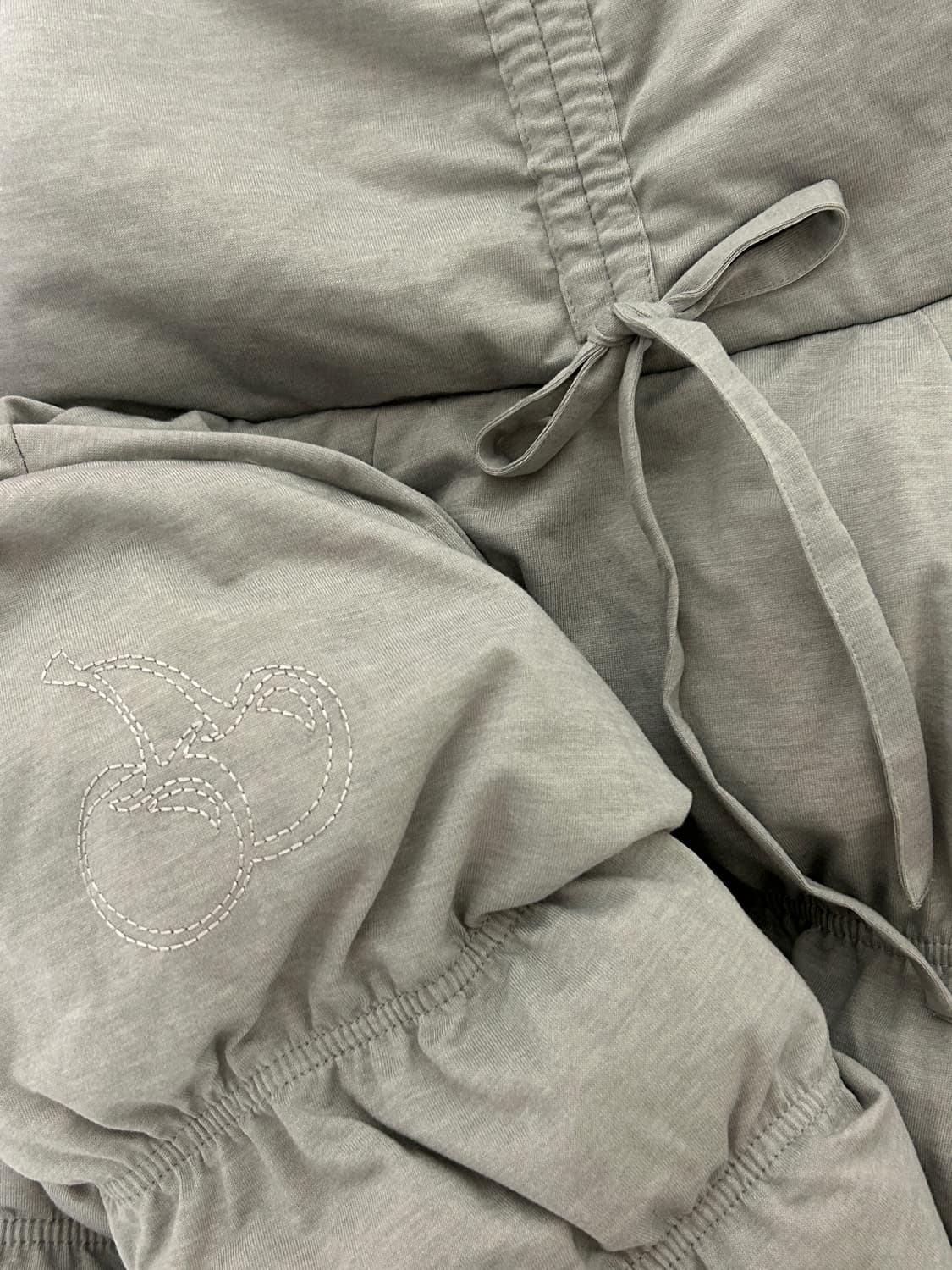 키르시 셔링 패딩 (gray) 상품이미지3