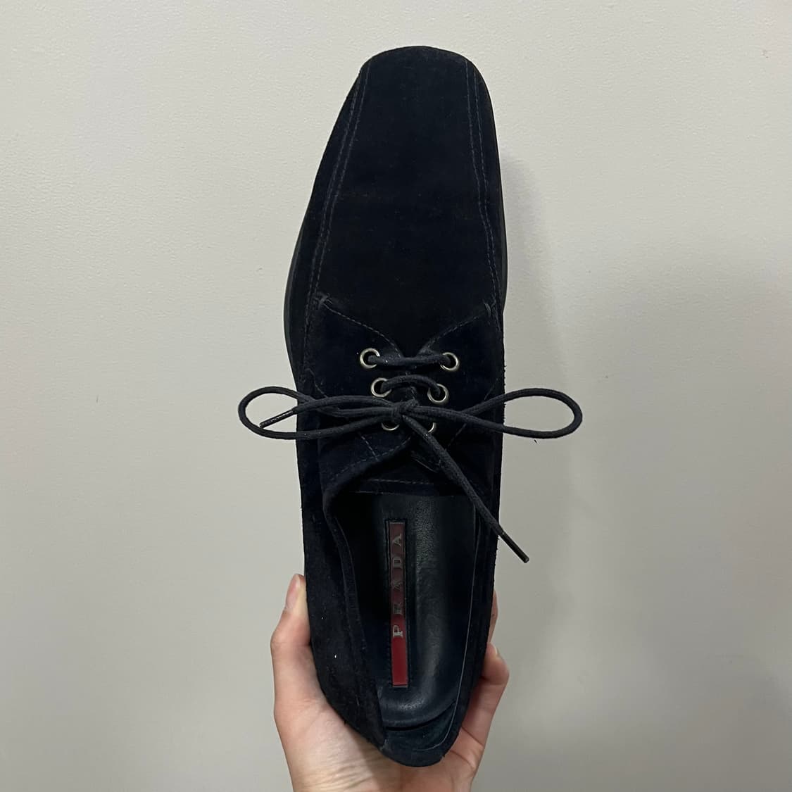 Prada Sports Suede Derby Shoes 상품이미지5