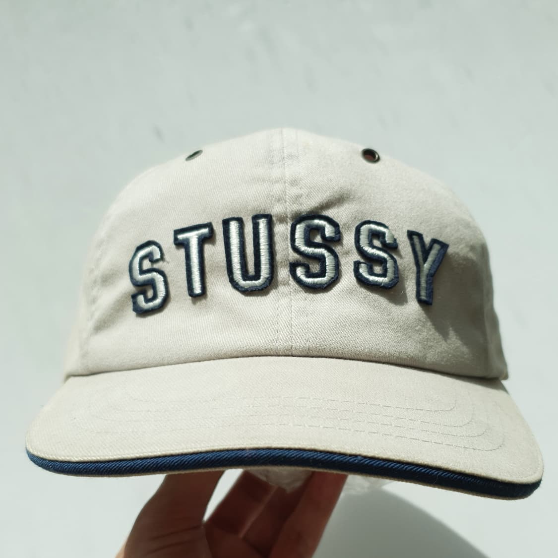 90s STUSSY flexfit pannel cap 상품이미지2