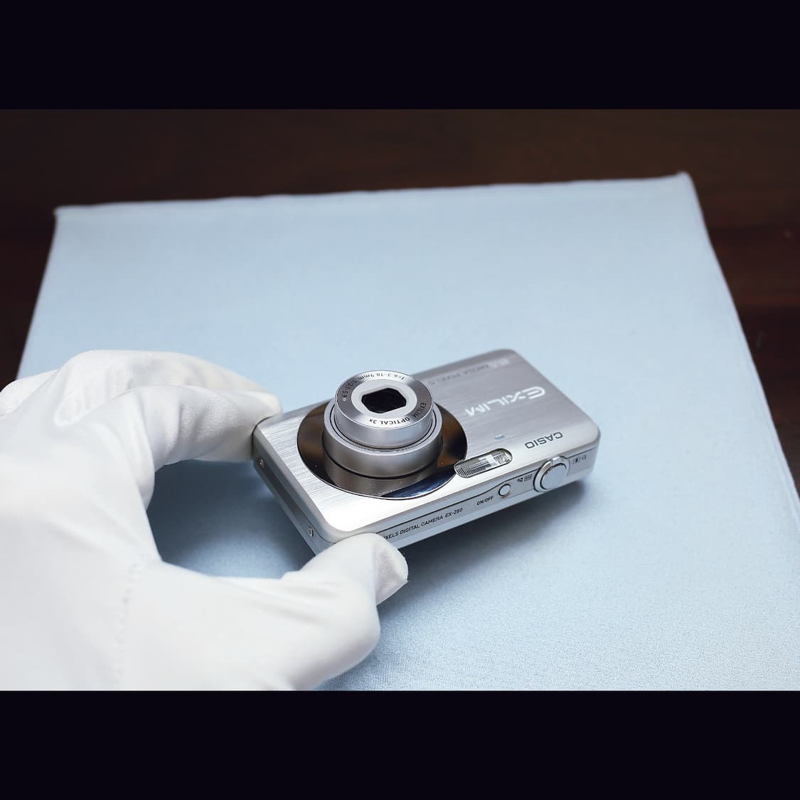 레어<민트급><카리나>카시오 엑슬림 z80 실버 빈티지 디카 상품이미지8