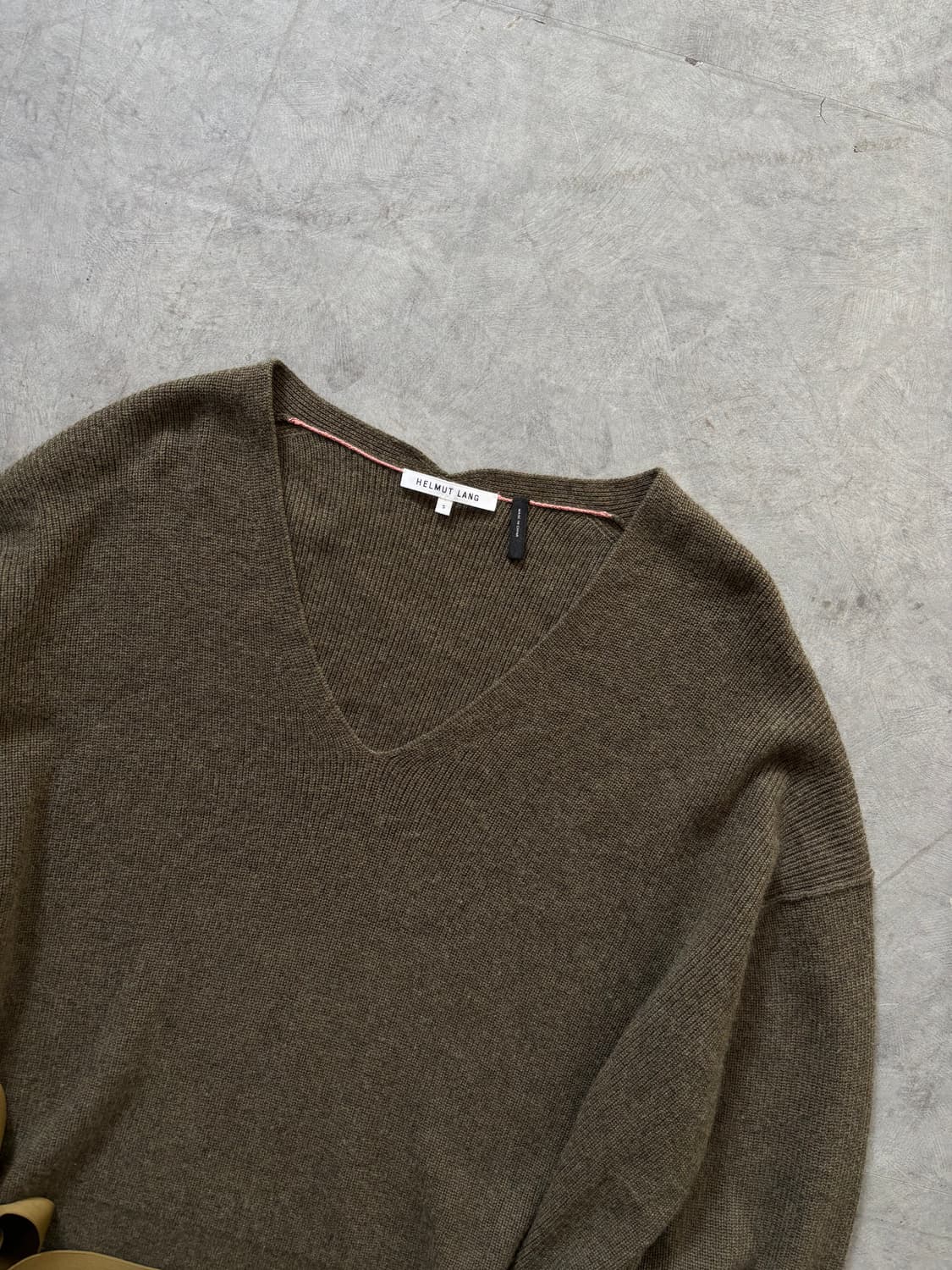 Helmut Lang 헬무트랭 캐시미어 벨크로 니트 상품이미지2