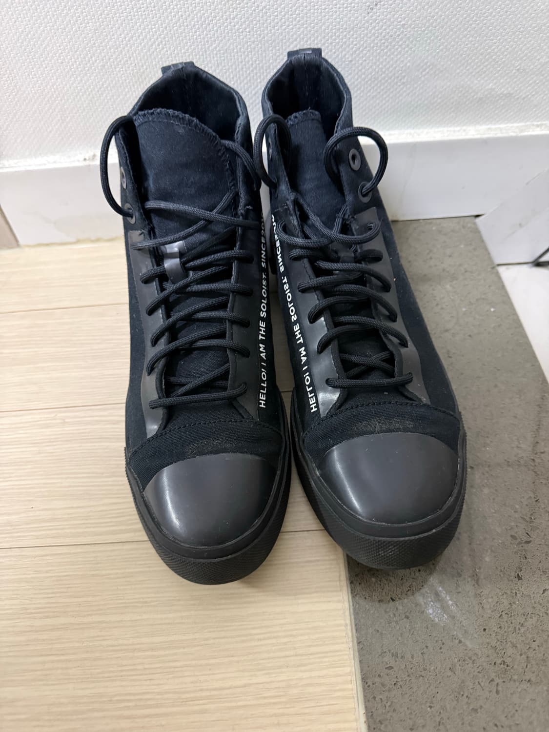 컨버스 솔로이스트 올스타 디스럽트 CX 하이 블랙 270 상품이미지2