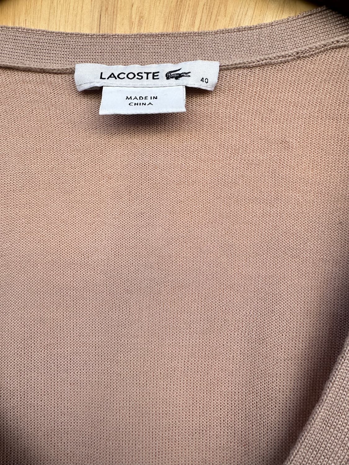 라코스테 실버 크록 가디건 상품이미지4