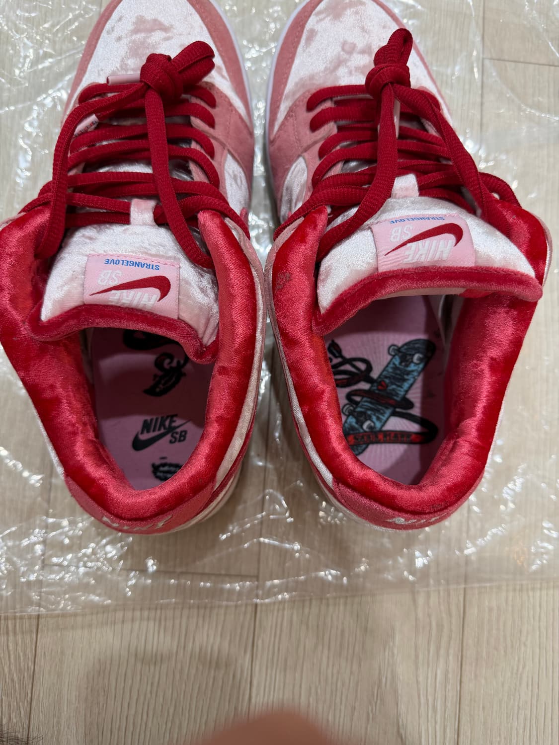 265)나이키 sb덩크 스트레인지러브 팝니다. 상품이미지6