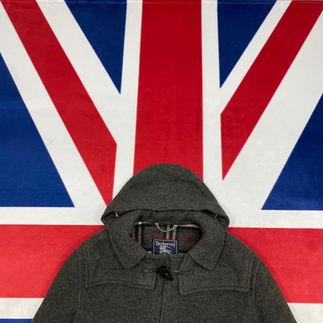 버버리 더플코트 실측 110 상품이미지2