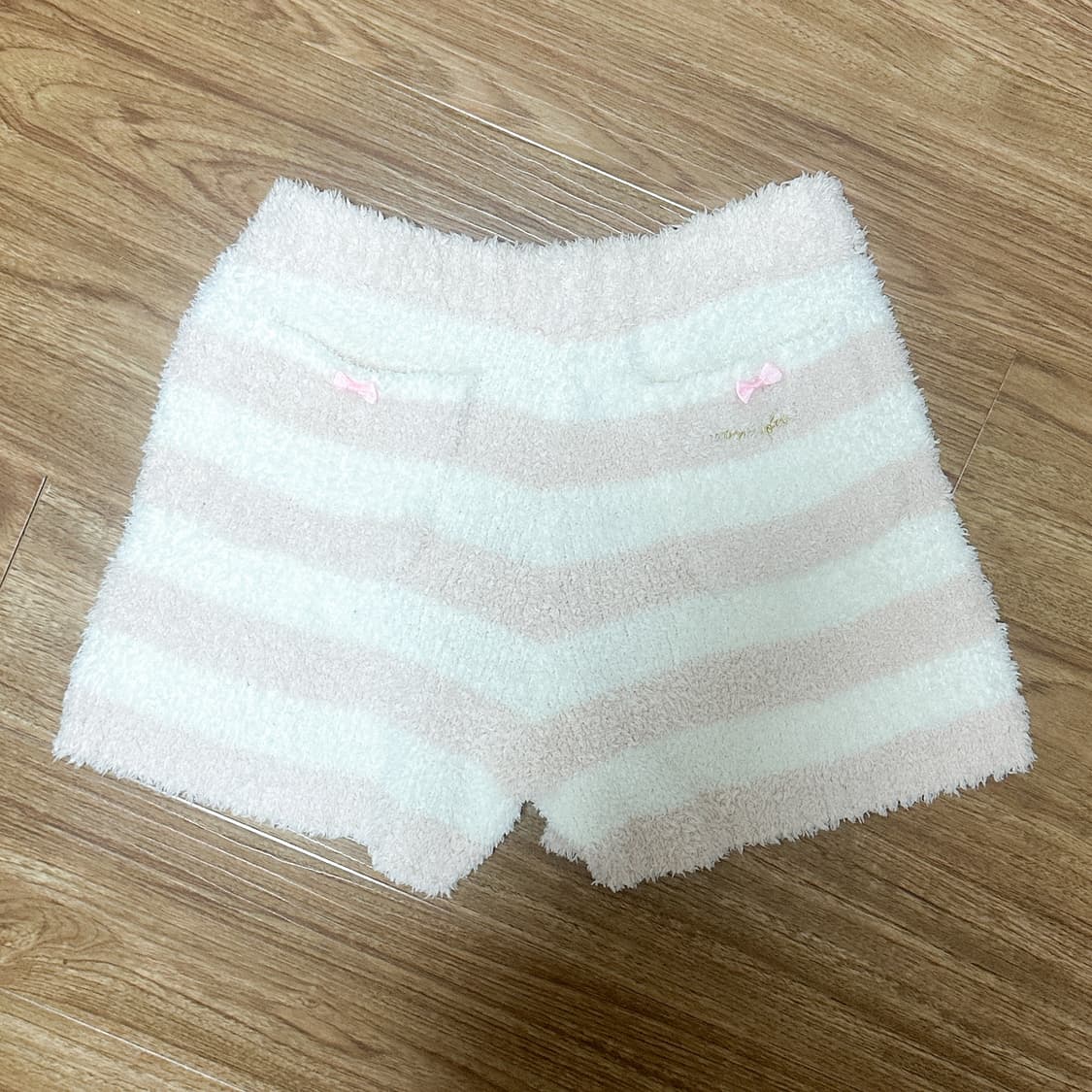 빈티디 핑크 반바지 에메필 젤라또피케 히메갸루 로걀 라떼 리본 상품이미지2