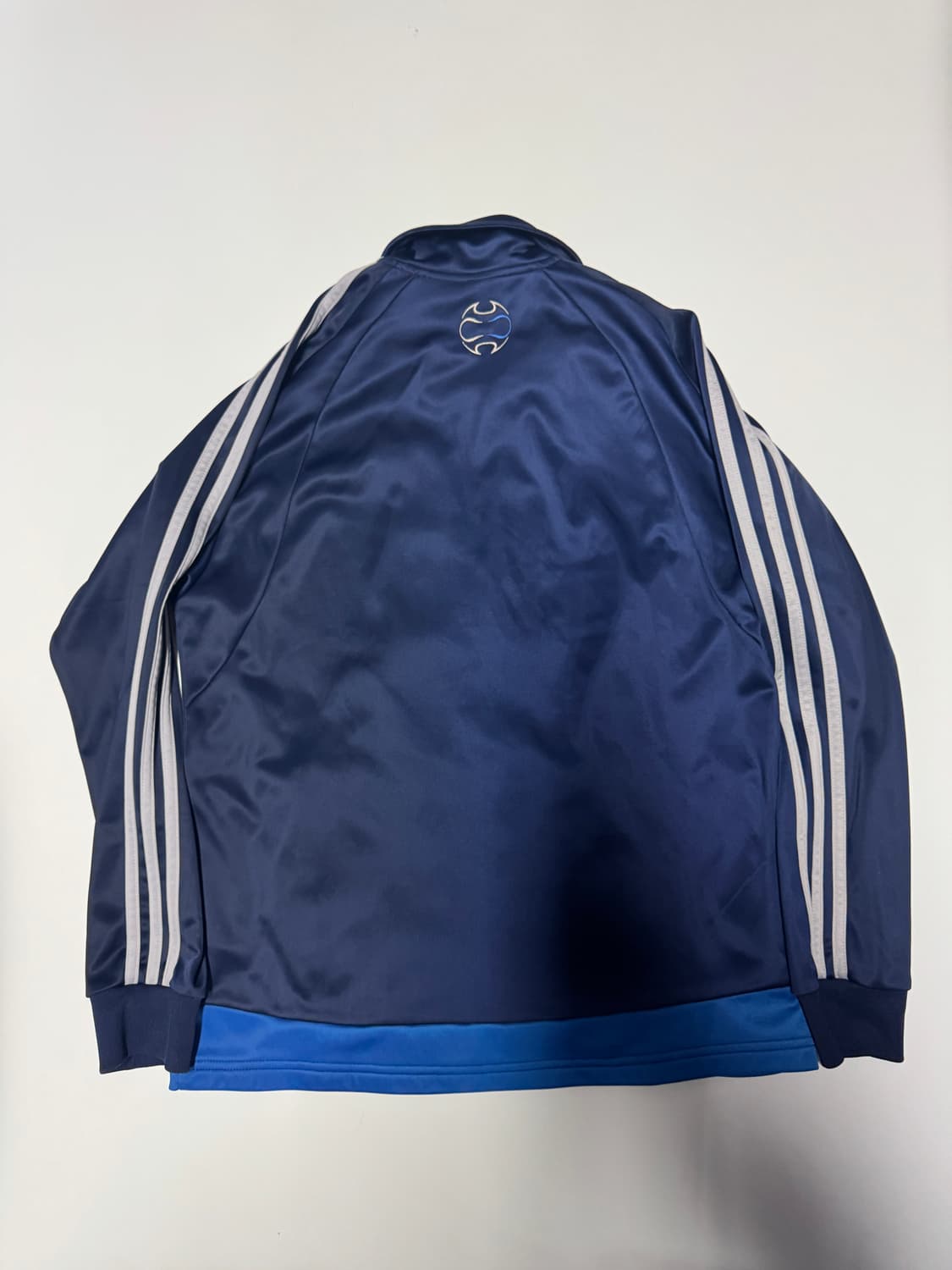 아디다스 올드스쿨 안감 기모 니트 트랙탑 져지 M 95 네이비 상품이미지2