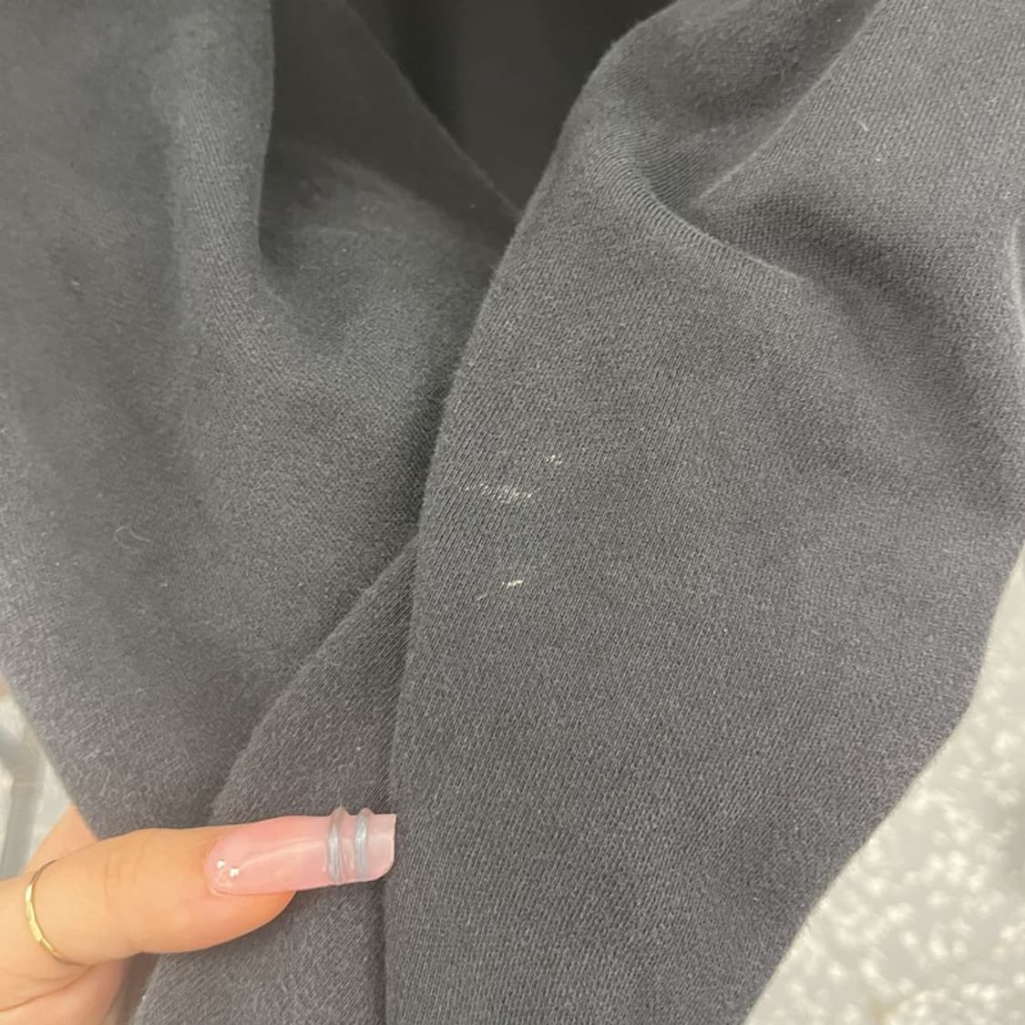 발렌시아가 스트릿 펑크 캐주얼 시크 웨이브로고 후드티 M C12390 상품이미지8