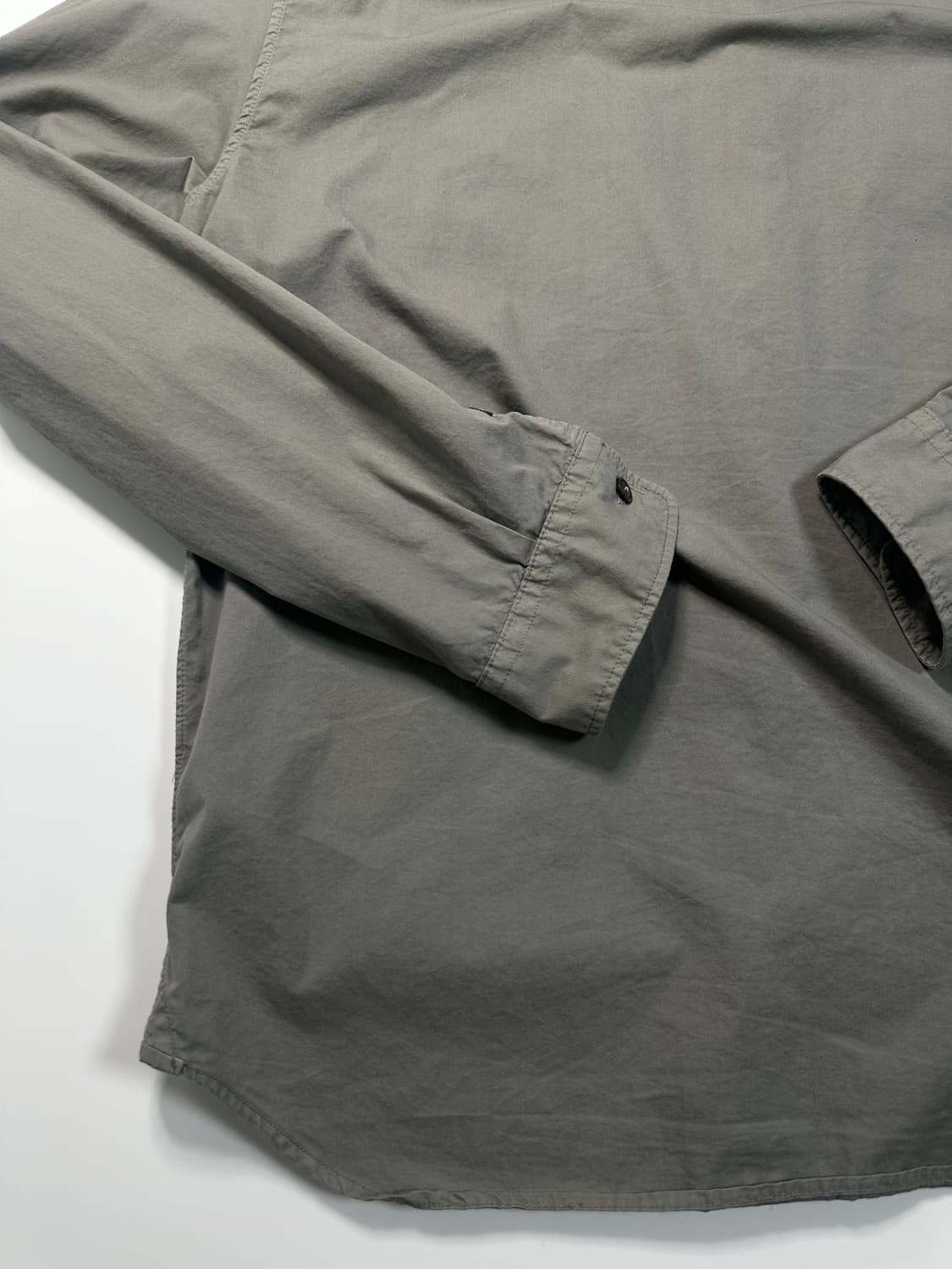 CP컴퍼니 가먼트다잉 오버셔츠 그레이 상품이미지8