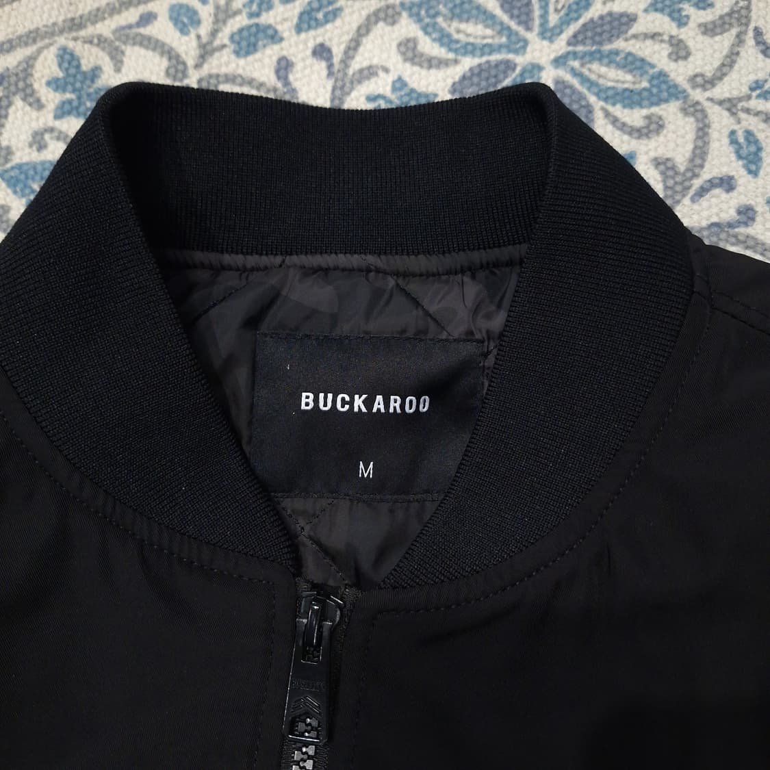 BUCKAROO 버커루 블랙 암포켓 패디드 MA1 마원 블루종 캐주얼자켓 상품이미지9