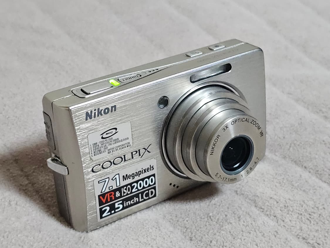 니콘 쿨픽스 S500 디지털 카메라 상품이미지3