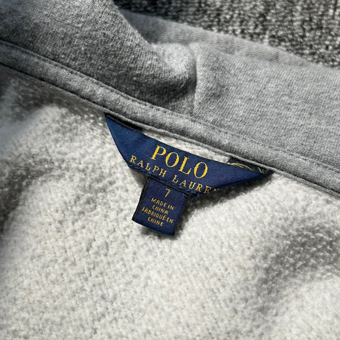 폴로 랄프로렌 신형 그레이 후드집업 상품이미지7