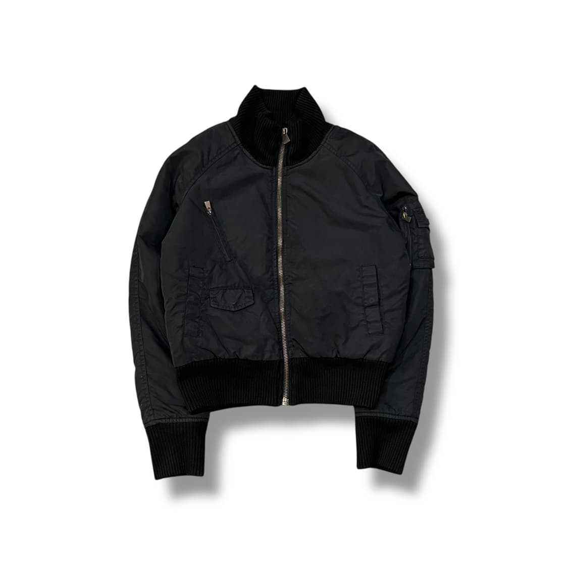  아르마니진스 터틀넥 봄버 자켓 y13906 상품이미지2