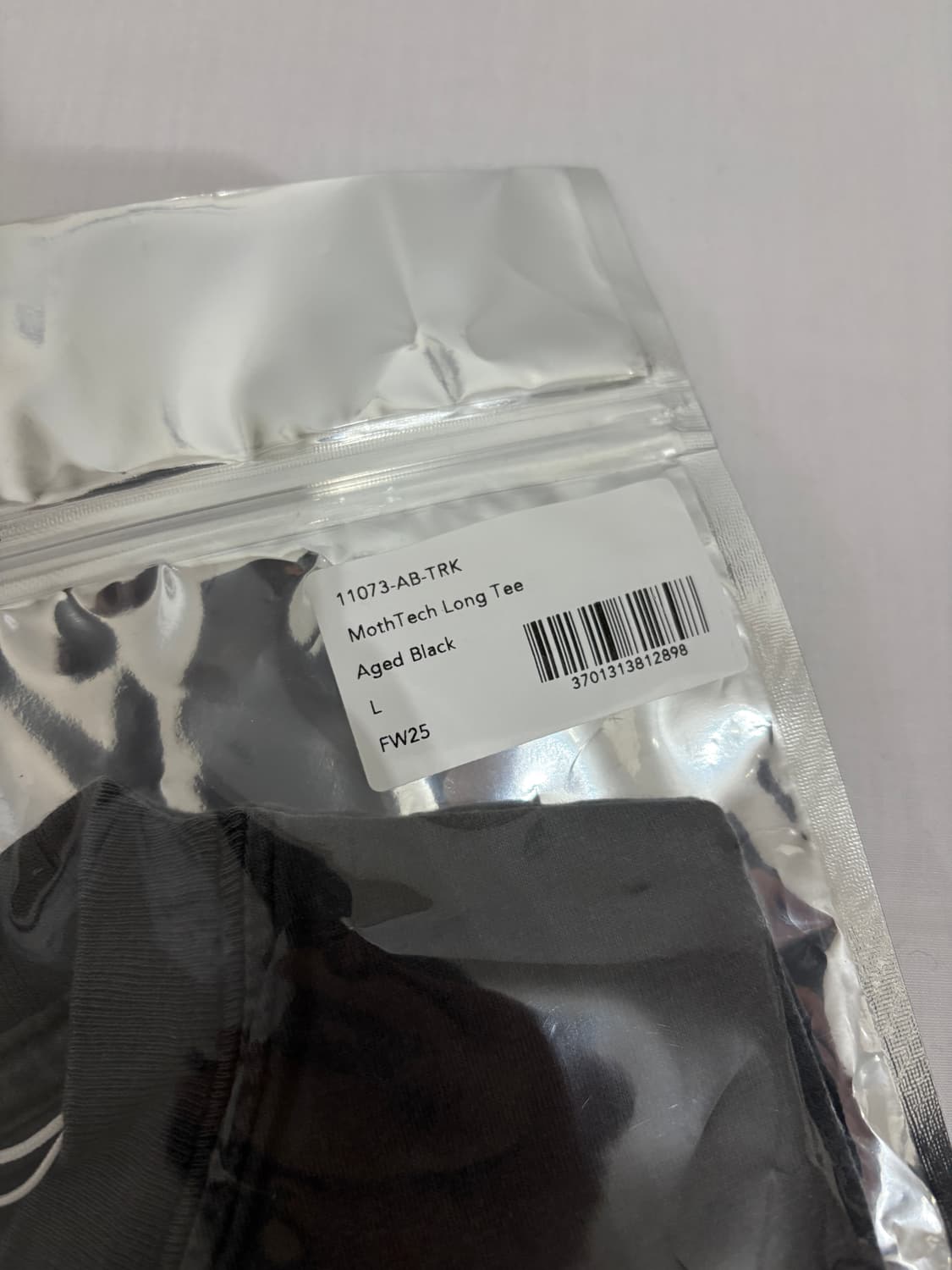 세티스파이 / 모스테크 롱 티셔츠 에이지드 블랙 / L 상품이미지3