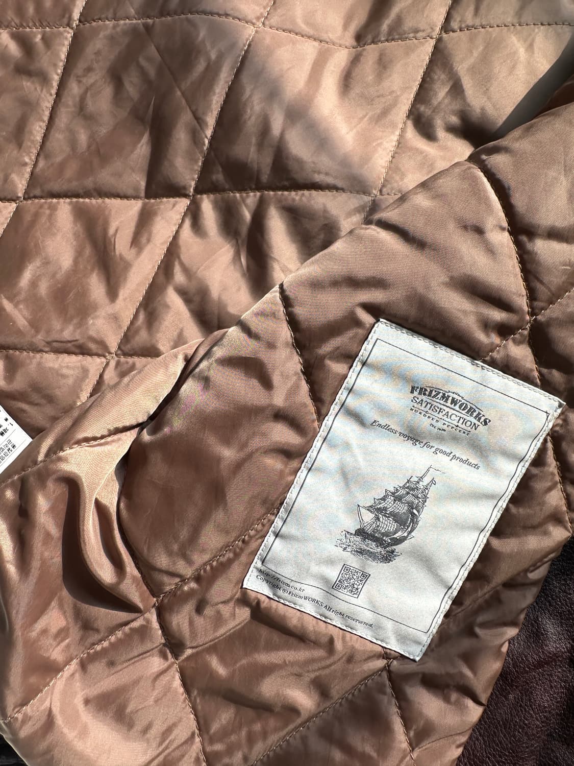 프리즘웍스 소가죽 자켓 상품이미지6