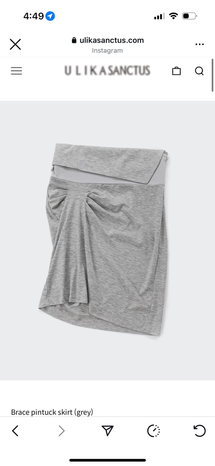 구함)울리카상투스 스커트m 상품이미지1