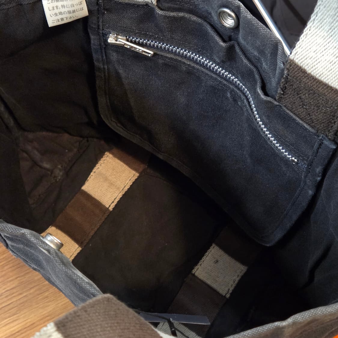 요시다 포터 캔버스 블랙 미니 토트백 상품이미지8