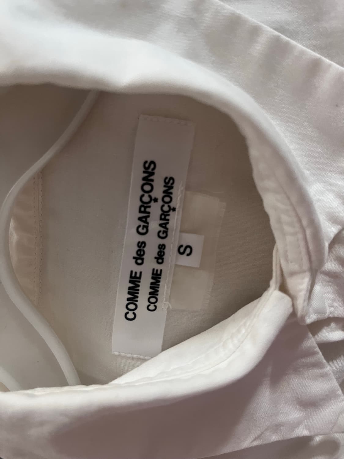 꼼데가르송 트리콧 레이스 셔츠 comme des garcons 상품이미지4