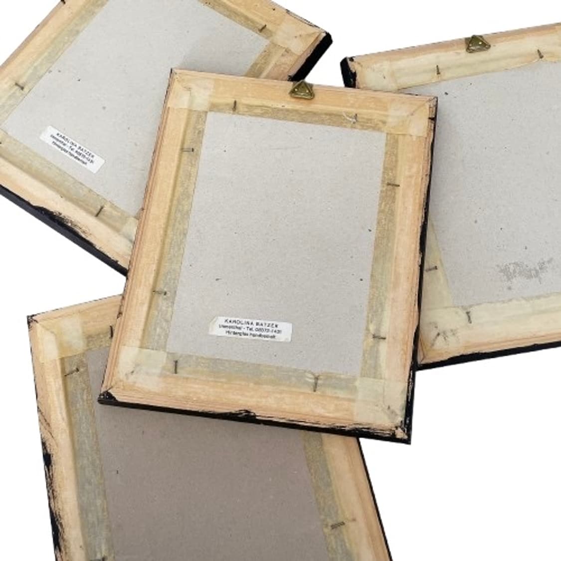 앤틱 독일 핸드페인트 액자세트 상품이미지6