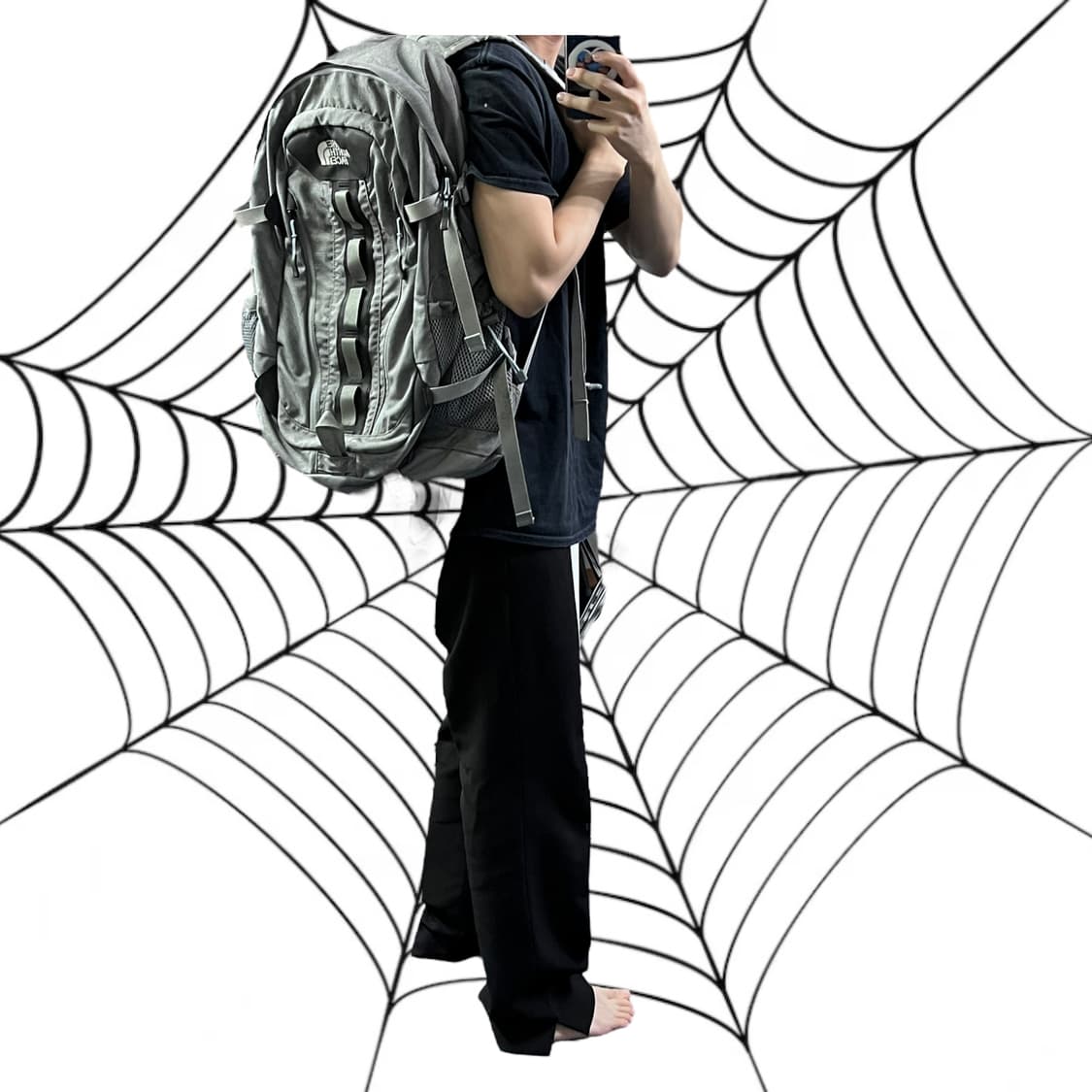 노스페이스 빅샷 그레이 백팩 상품이미지2