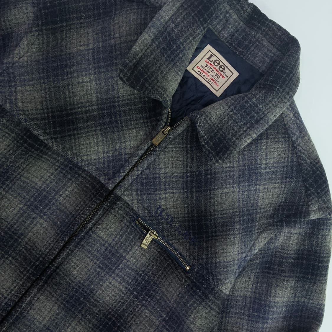 Lee 리 오리지널 90's 타탄 울 자켓 상품이미지3