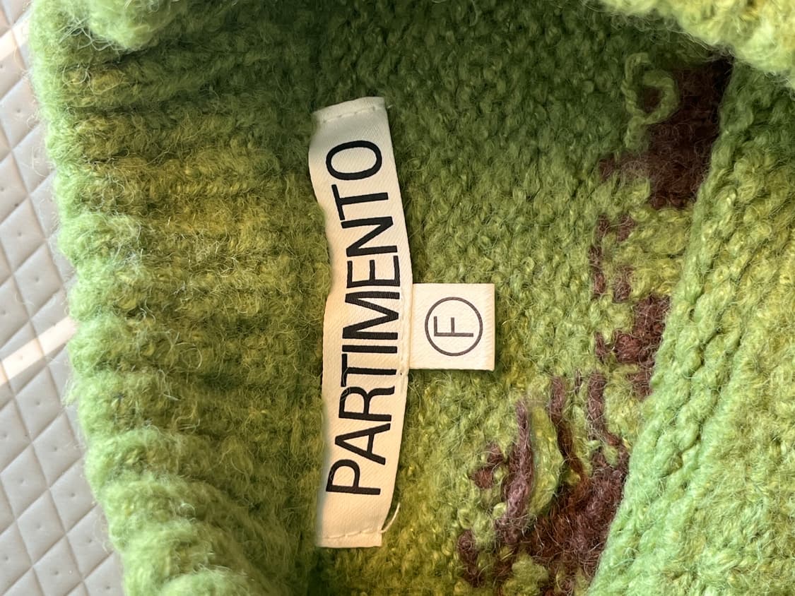 릴리 부클 니트 스웨터, 라이트 그린 상품이미지5