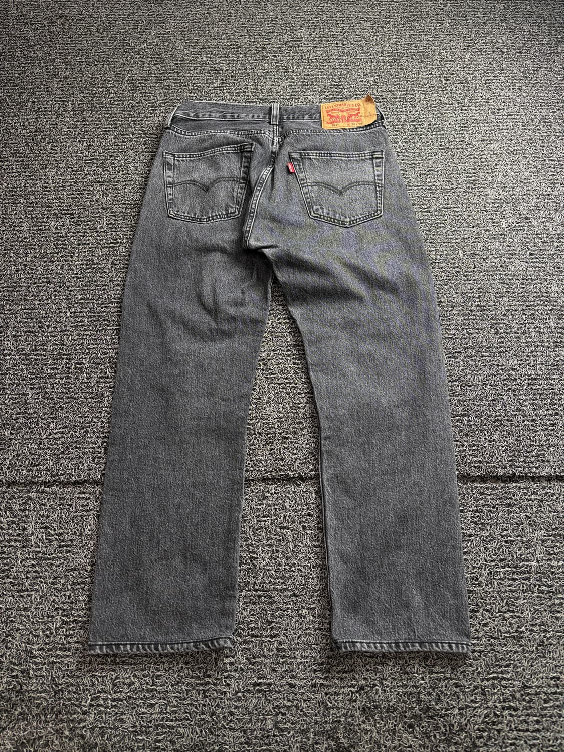 리바이스 501 아카이브 흑청 데님 팬츠 3210 상품이미지4