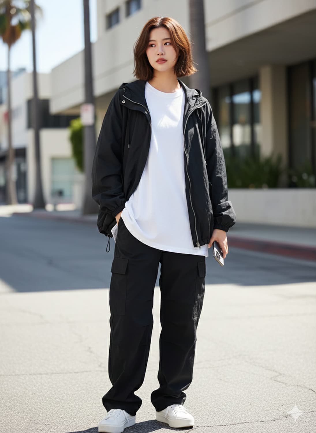 L.A.B 스튜디오 바람막이 스트링_FREE 상품이미지1