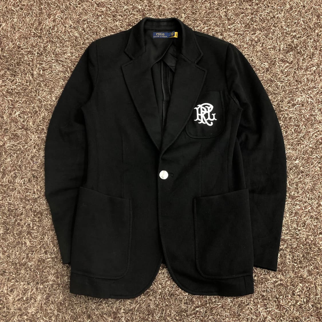 폴로 랄프로렌 여성 더블 니트 자카드 블레이저 자켓 상품이미지1