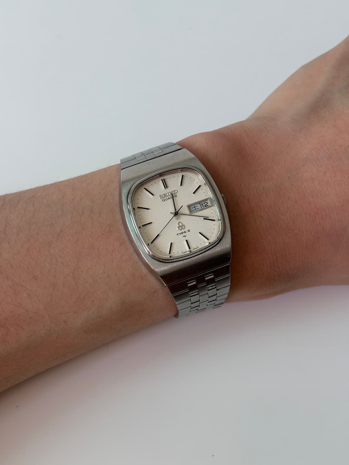 1980s Type2 Stripe Dial Square Quartz 상품이미지9