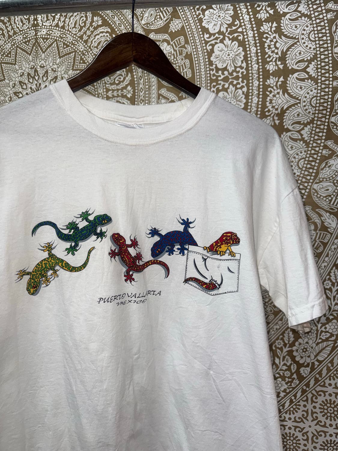 Bermack USA 도마뱀 프린팅 반팔  상품이미지3