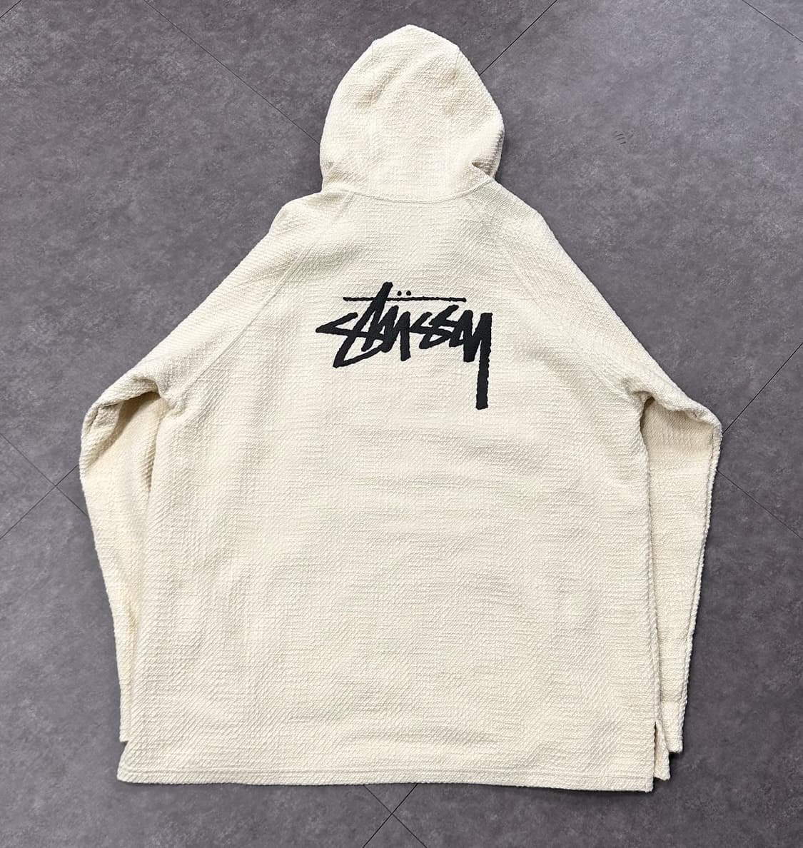 나이키x스투시 플리스 내츄럴L 후드티 팝니다. 상품이미지2