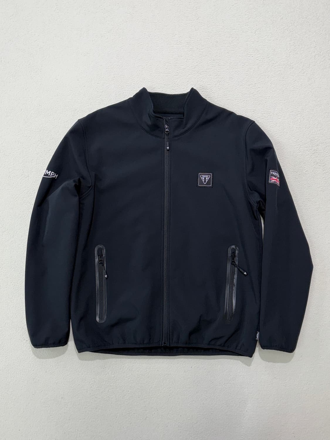 트라이엄프 블랙 소프트쉘 자켓 바람막이 S 95 상품이미지1