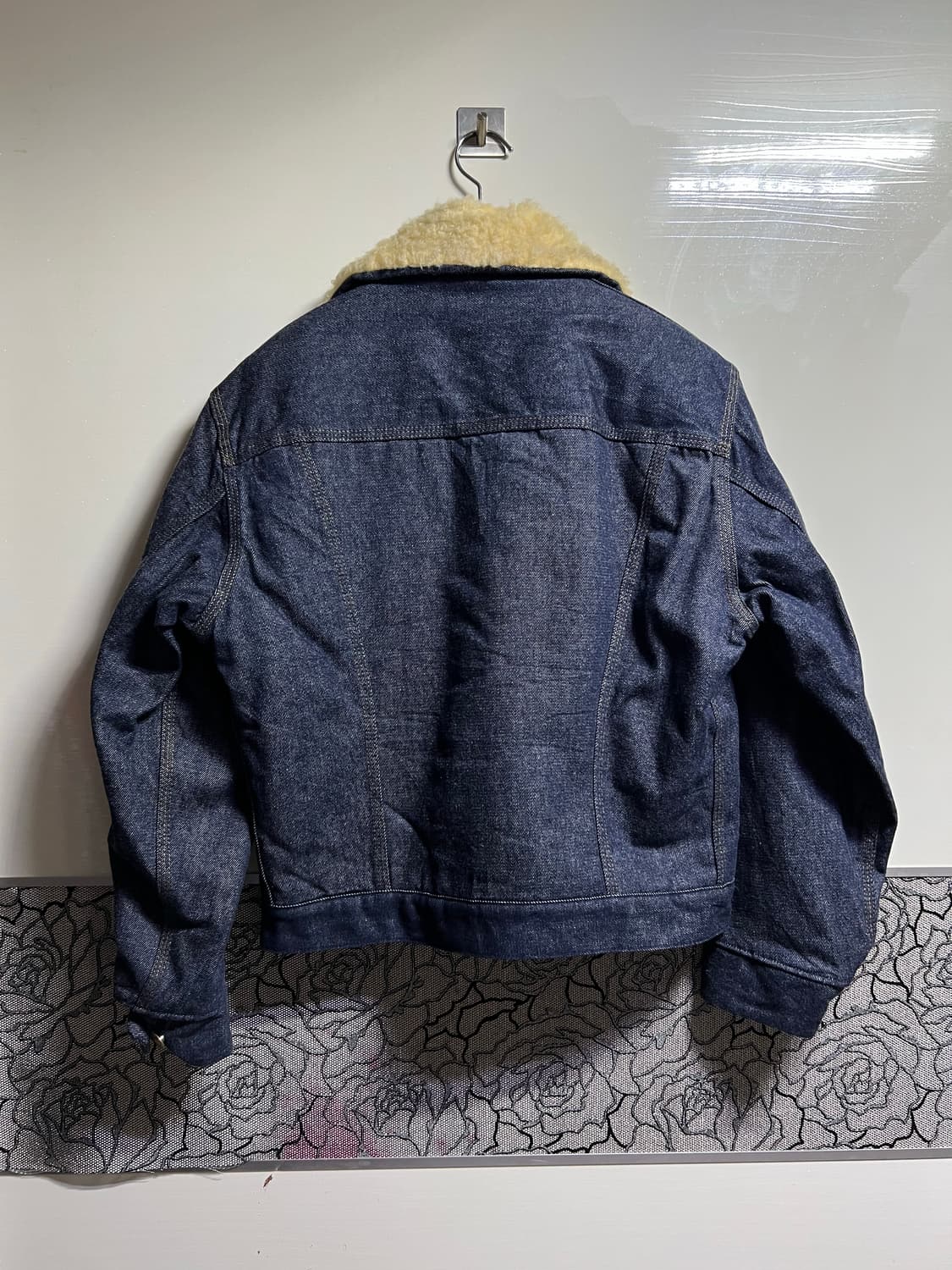 빈티지 칼하트 데님 쉐르파 자켓 상품이미지7