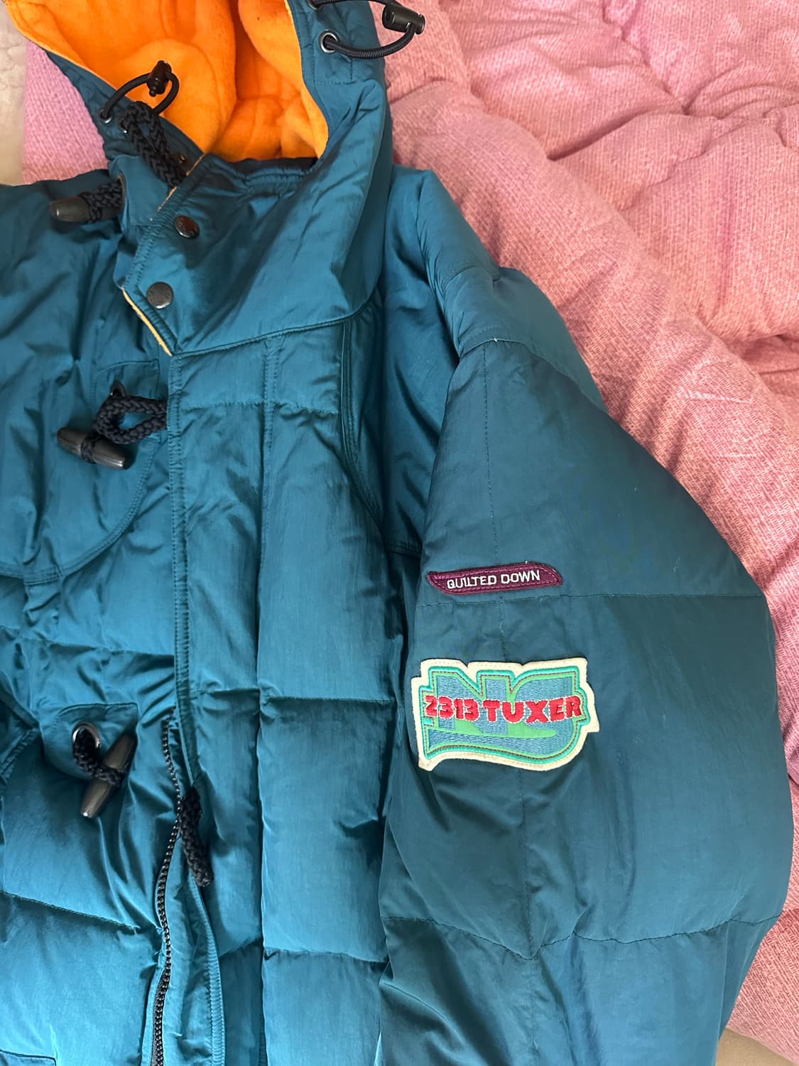 빈티지 노르디카 토글 패딩 상품이미지3