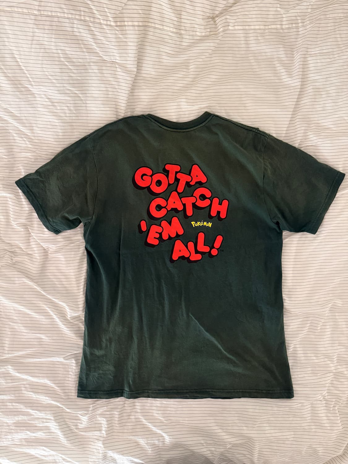 디스이즈네버댓 × 포켓몬 피카츄 워싱 티셔츠 상품이미지4