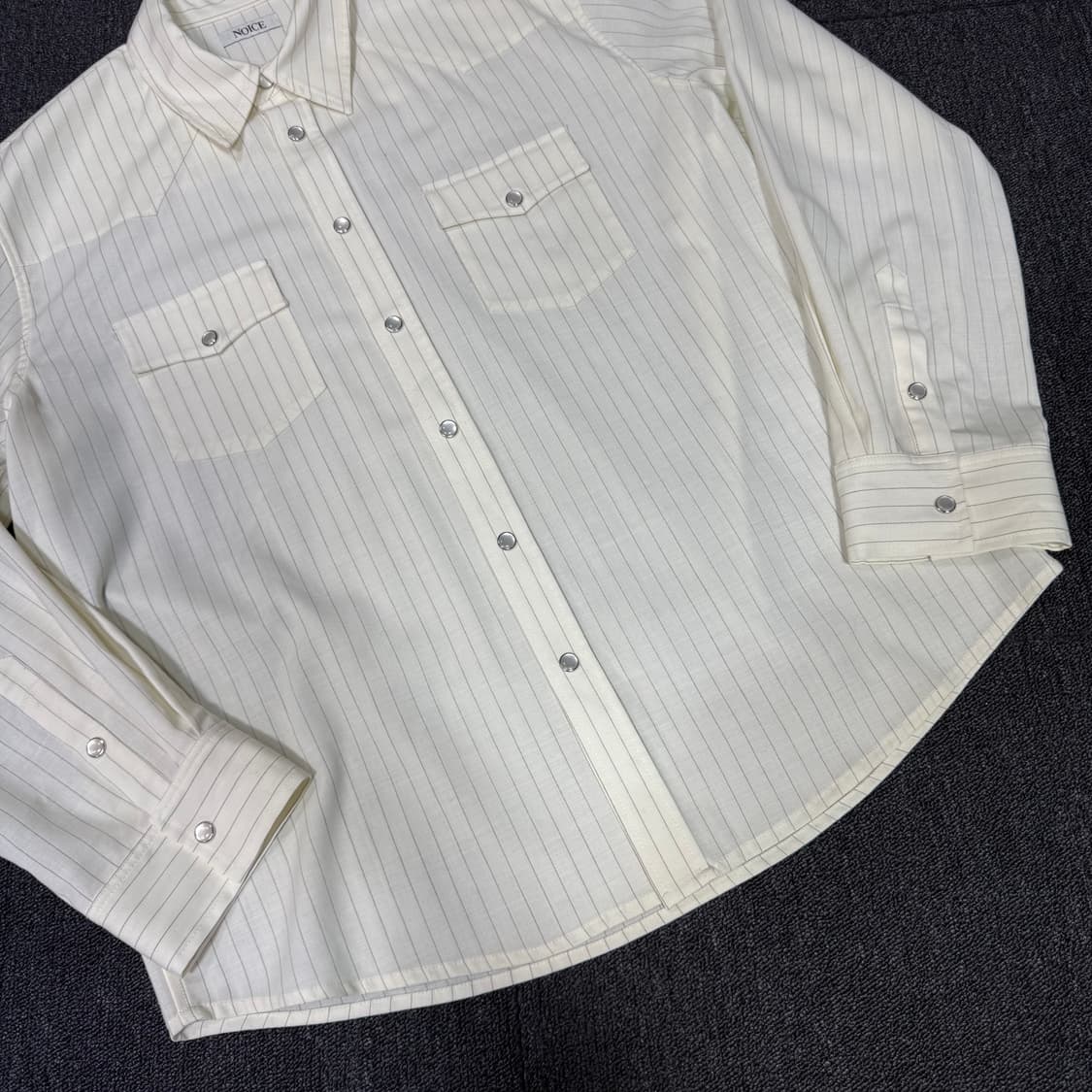 노이스 울 웨스턴 셔츠 상품이미지3