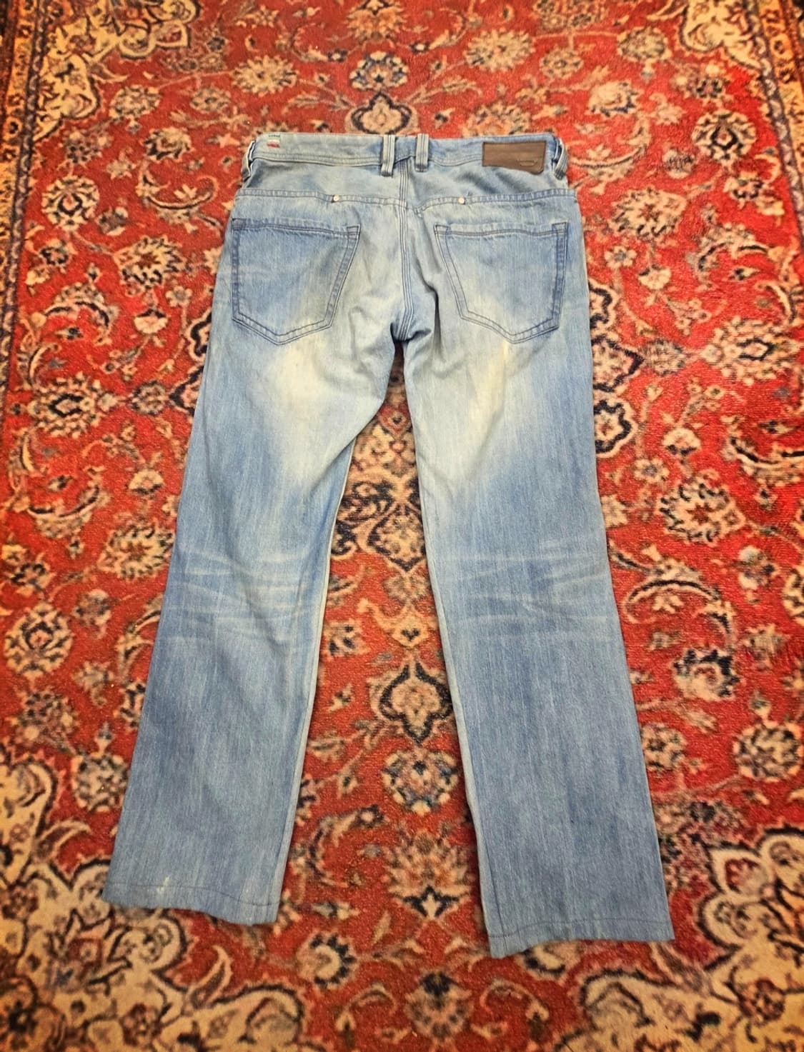 디젤(Diesel)빈티지 연청 데님 팬츠 상품이미지6