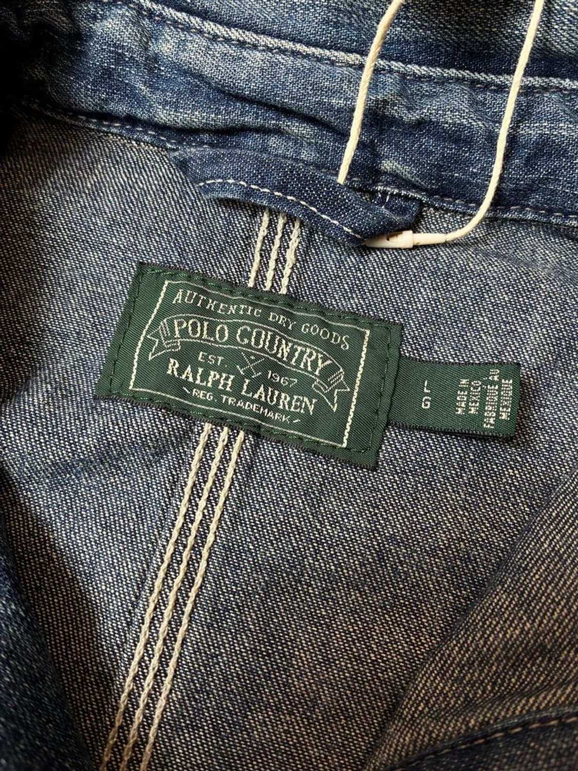 폴로 컨트리 웨스턴 데님 초어 자켓 PN6354 상품이미지9