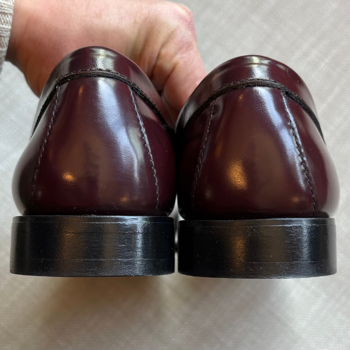 [265] G.H.BASS 위준 LOGAN 버건디 페니 로퍼 상품이미지4