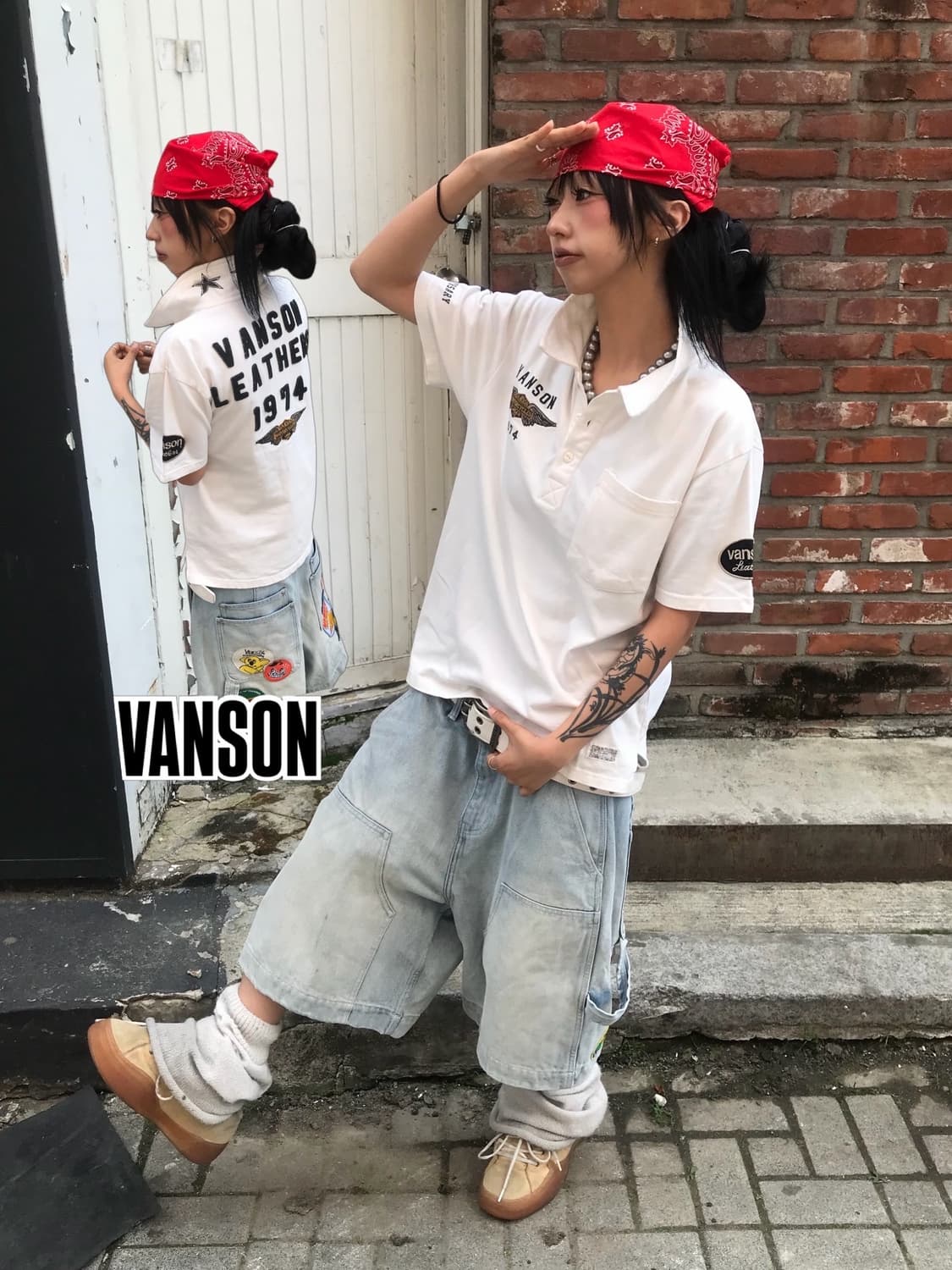 Vanson Leathers PK T-shirt 상품이미지1