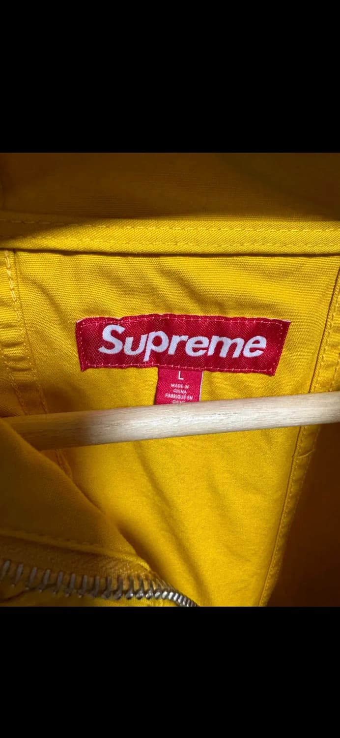 슈프림 코튼 유틸리티 아노락 옐로우 L 상품이미지3
