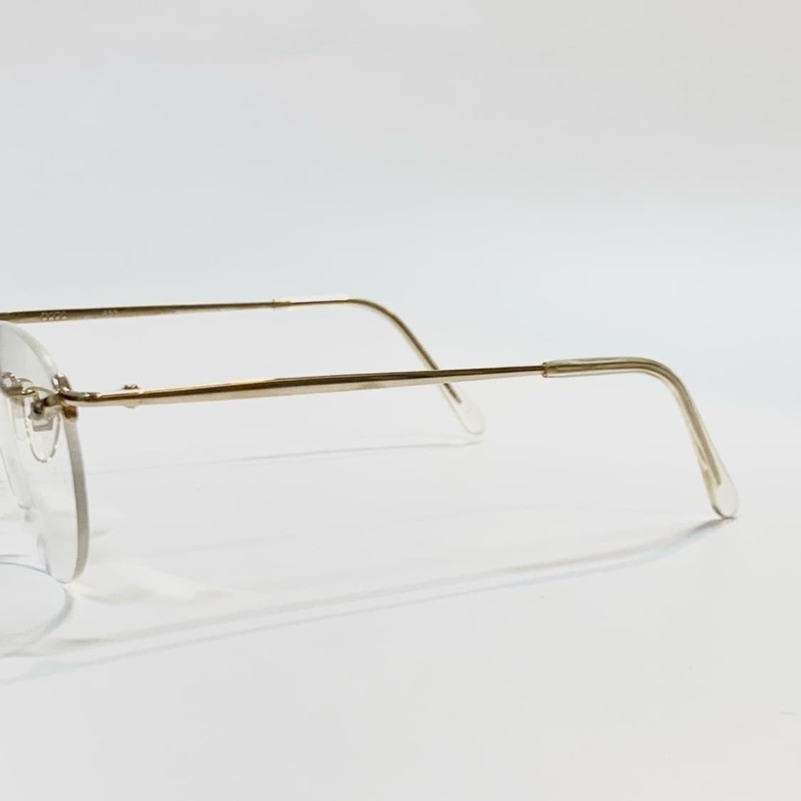 [픽키-680] 골드 라운드 림리스 안경 미니멀 클래식 상품이미지7